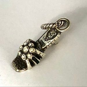 Brighton Silver High Heel Sandal Charm